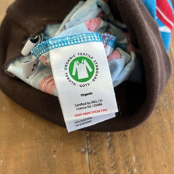 Maxomorra red car print matching set - Picture 7 of 8